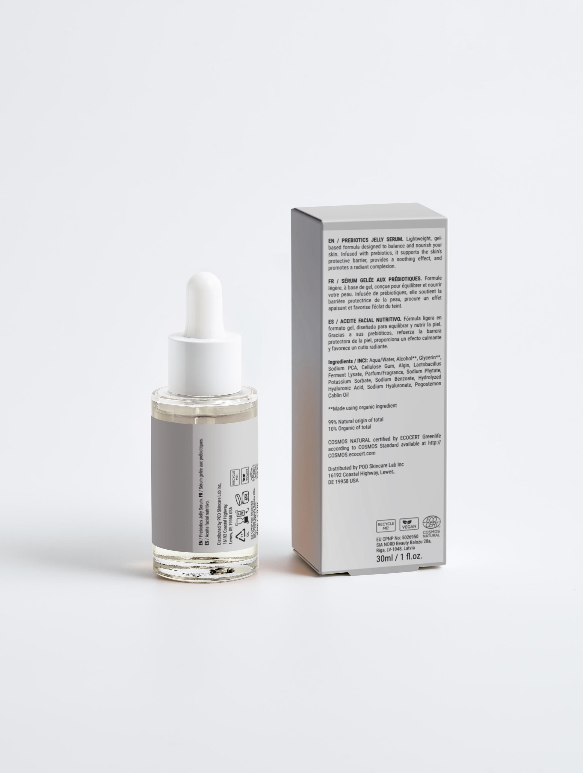 Bioactive Prebiotics Jelly Serum